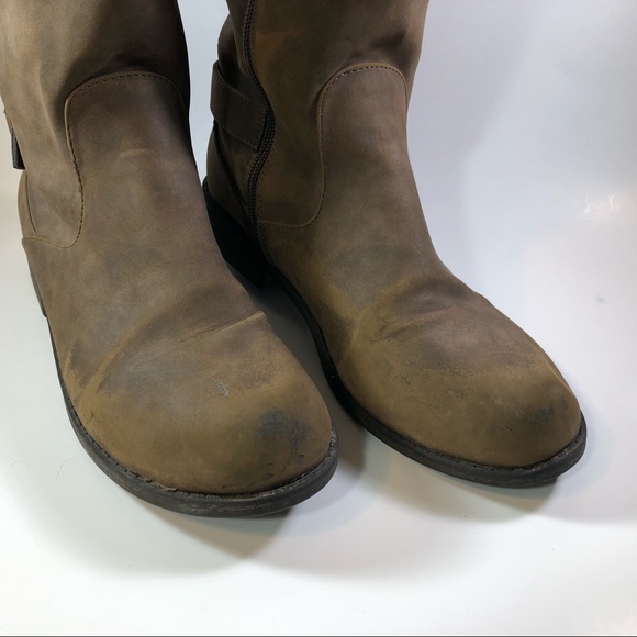 SO 2017 Carla brown tall Riding boots Girls size 5 - Picture 6 of 8